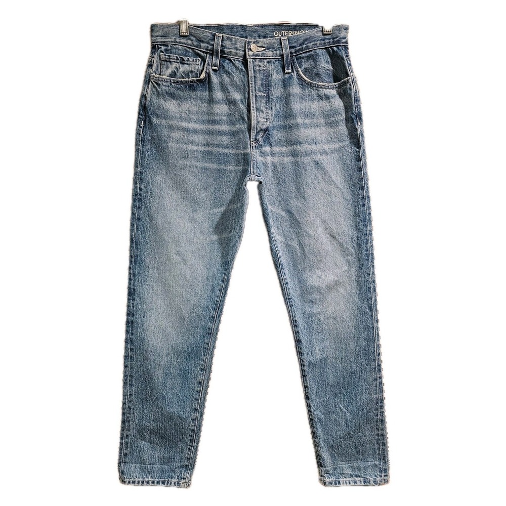 OUTERKNOWN Jeans Generation Slim Selvedge Hem Button-Fly‎ Mens 28 Made In USA